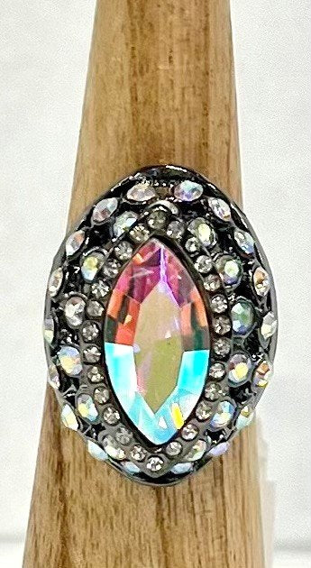 Oval AB Stone ring