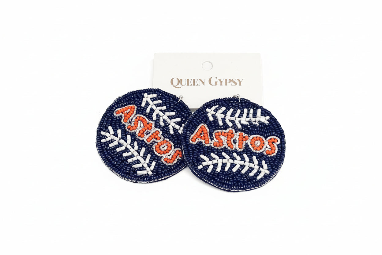 Astros Beaded assorted earrings