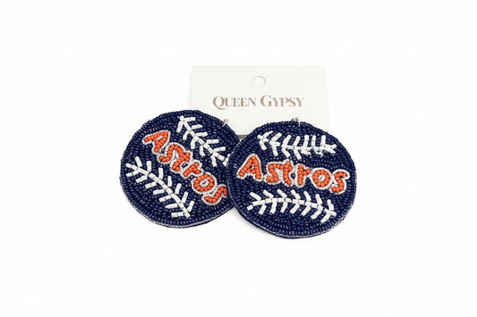 Astros Beaded assorted earrings