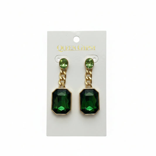 Emerald Chain earring assorted
