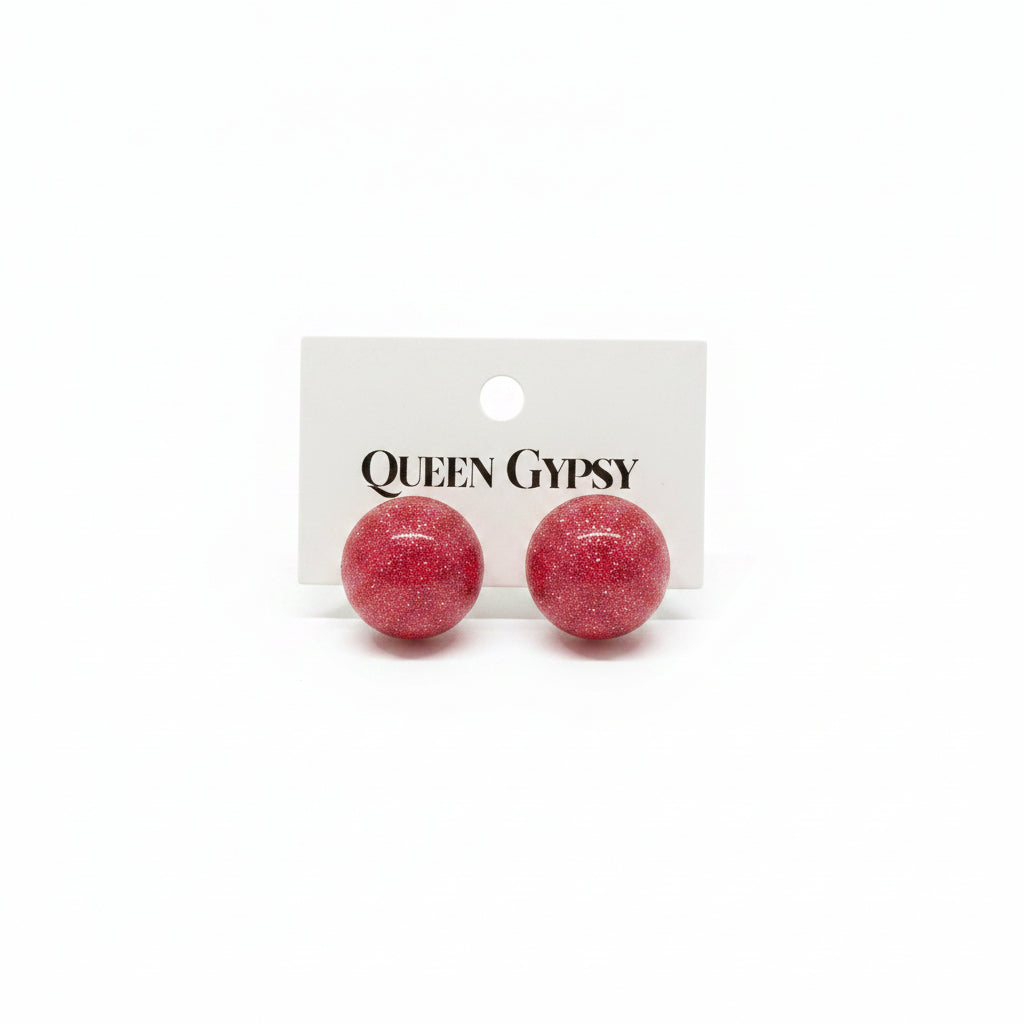 Gumdrop Stud Earrings