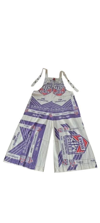 Flour Sack Bib Overalls