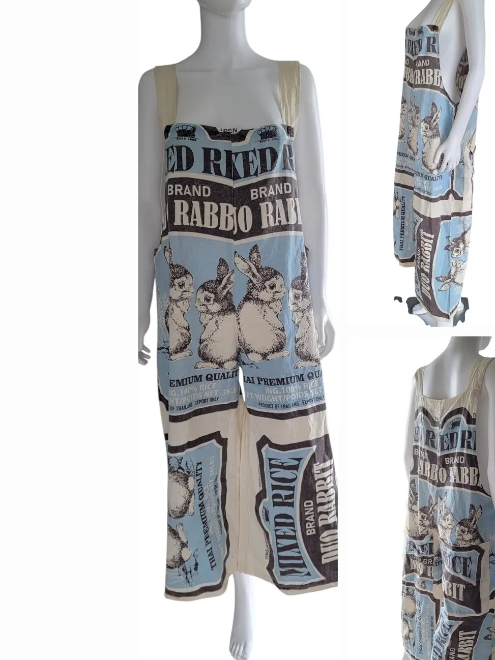 Flour Sack Bib Overalls