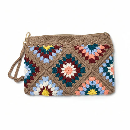 Crochet clutch