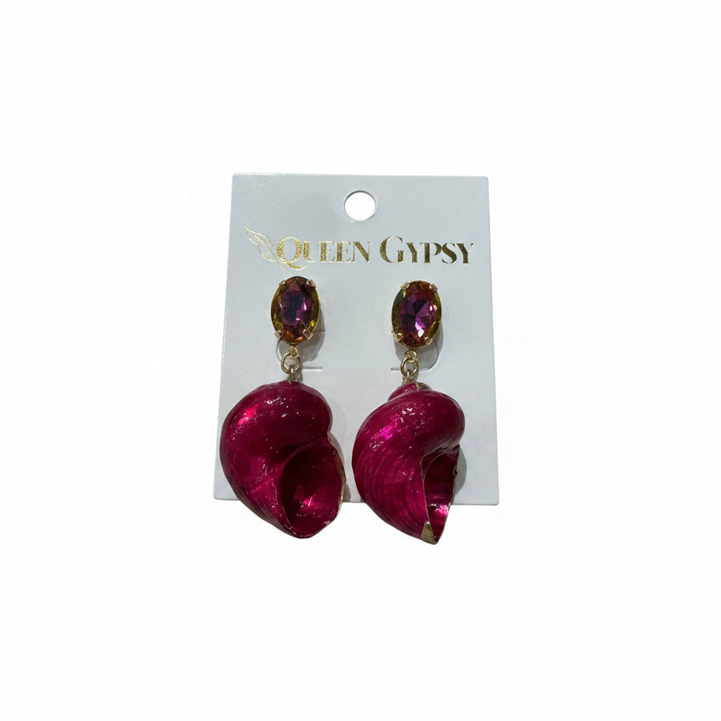 By the Seashore Shell Earring