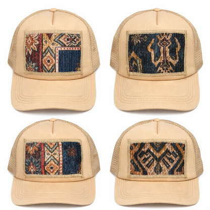 Kilim Style patch Trucker assorted