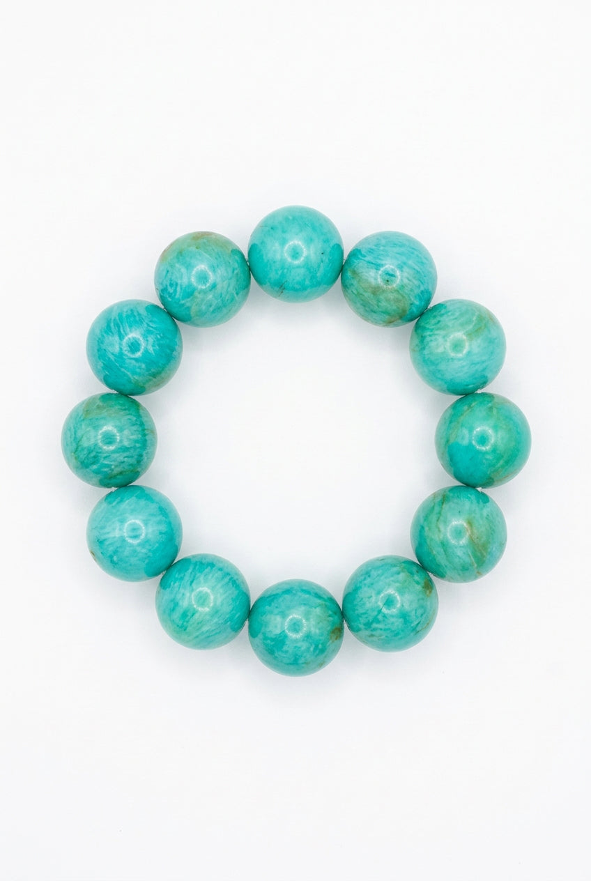 Bubblegum Bead Stretch Bracelet
