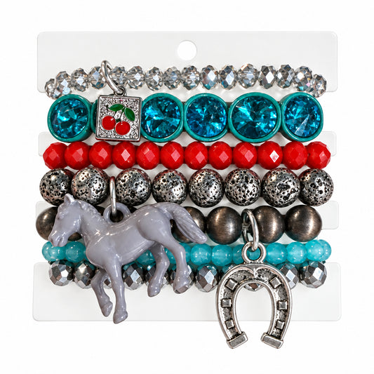 Lucky Cowgirl Bracelet Stack