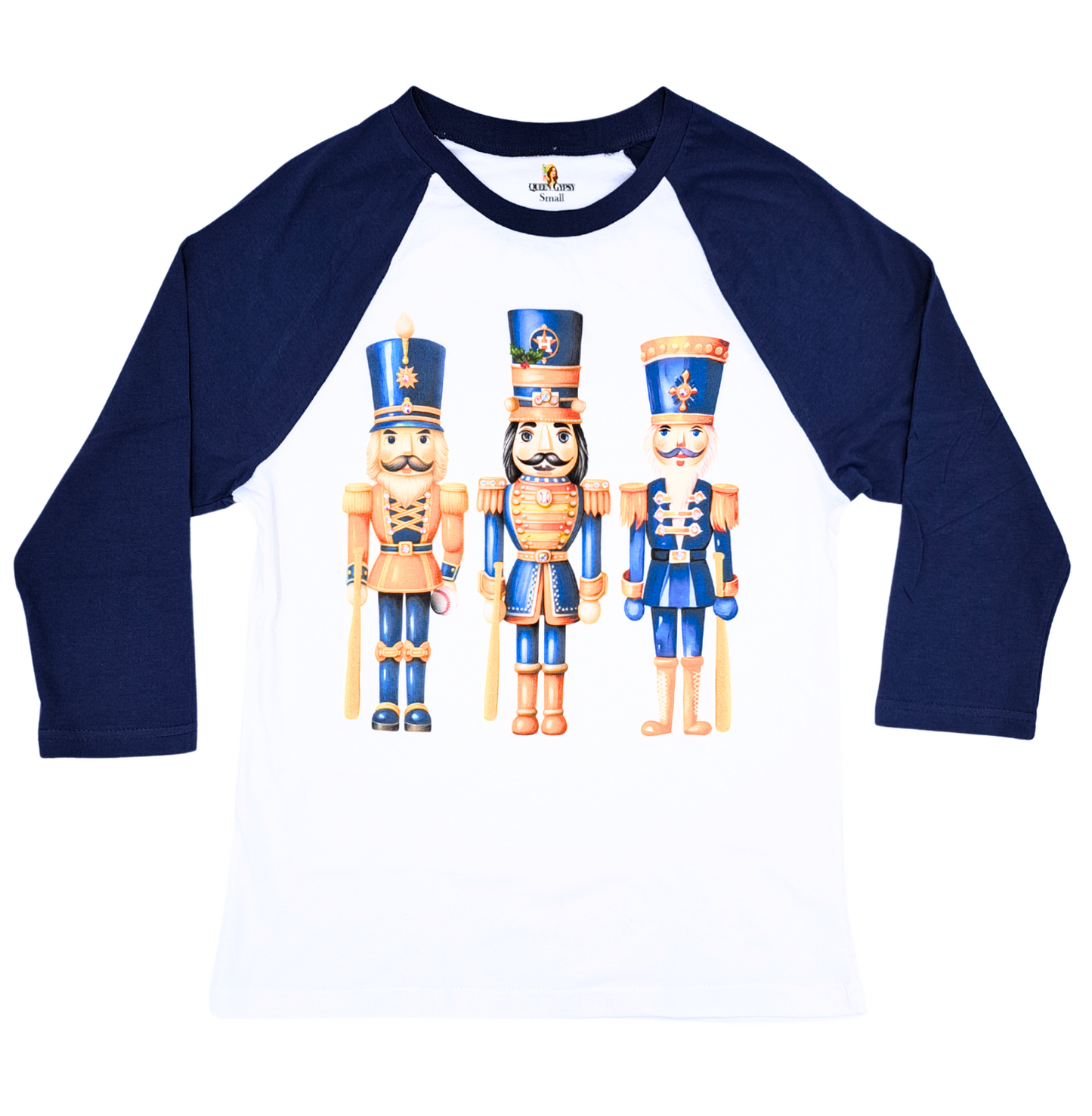 Nutcracker Astros Raglan T-shirt with Crystals