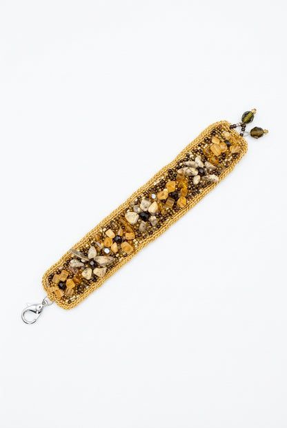 Vintage Beaded wrap bracelet