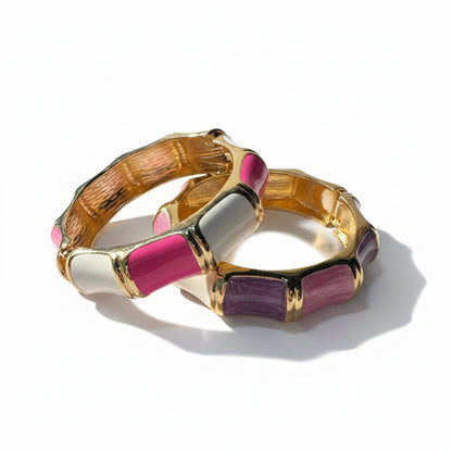 Spring Fling Hinged Bangle