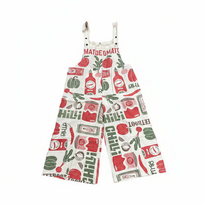 Flour Sack Bib Overalls