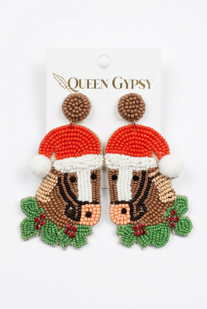 Christmas on the Ranch Earrings