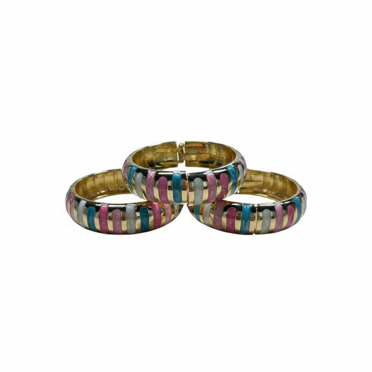 Mermaids Splash Hinged Bangle