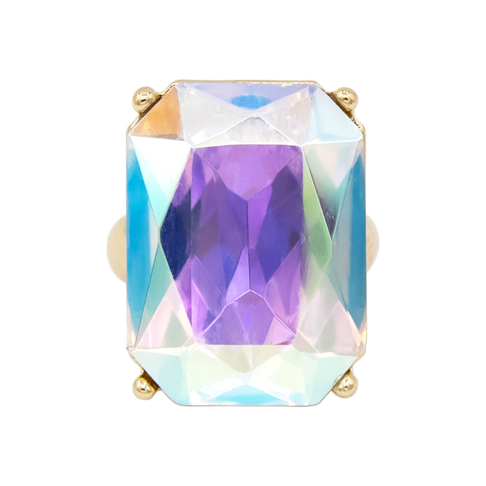 Showstopper Solitaire Stretch Ring