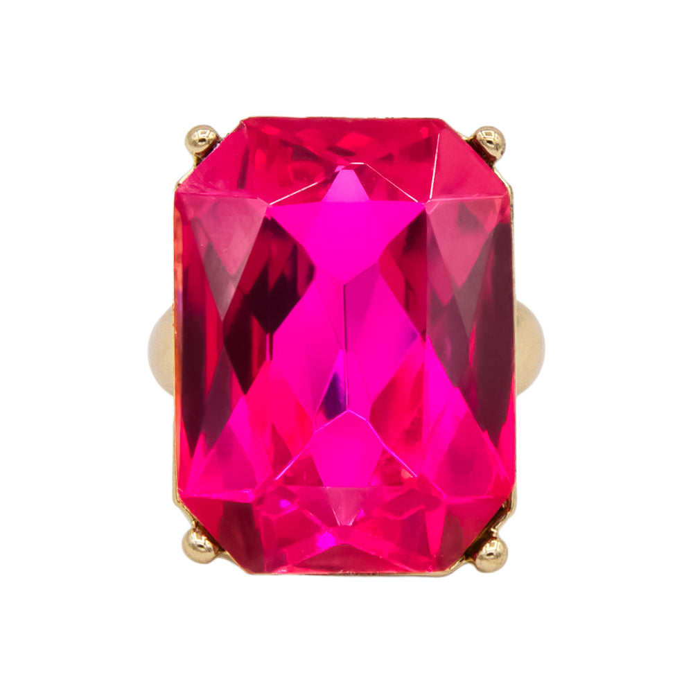 Showstopper Solitaire Stretch Ring