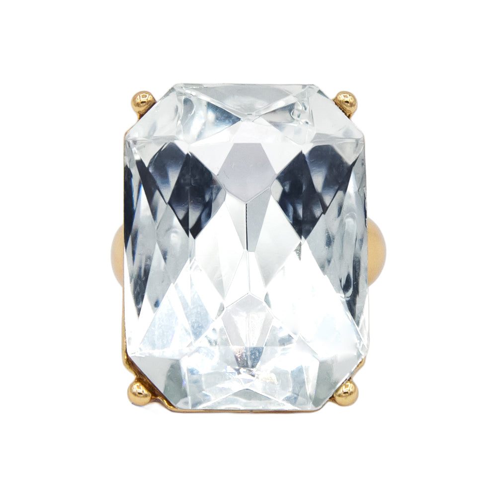 Showstopper Solitaire Stretch Ring