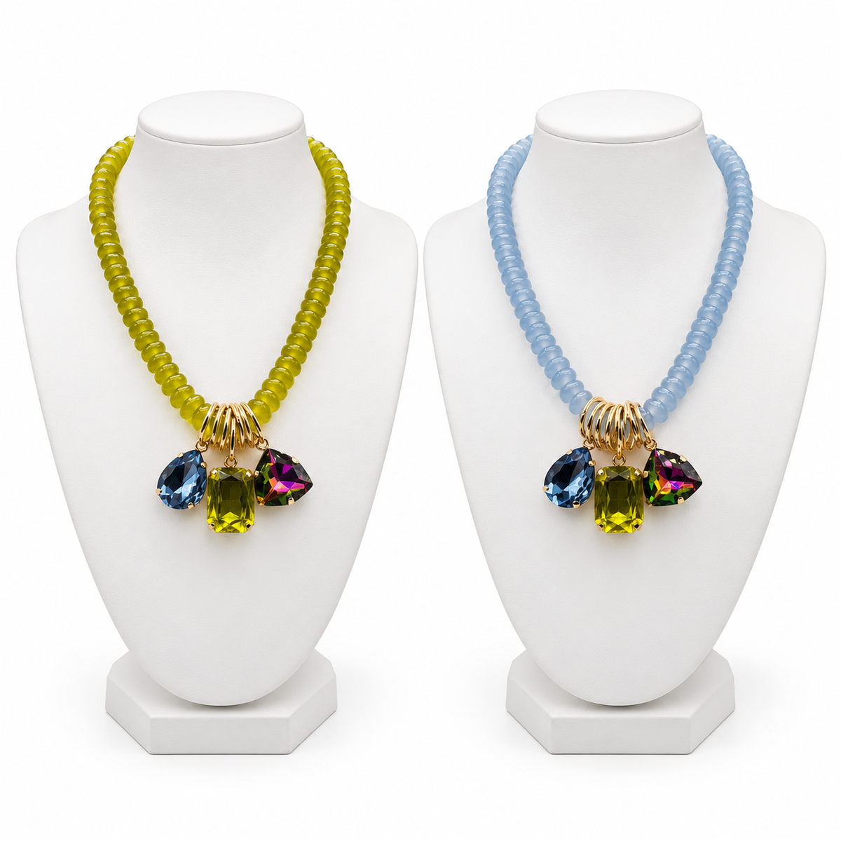 Charmed, I’m Sure — Statement Necklace Collection