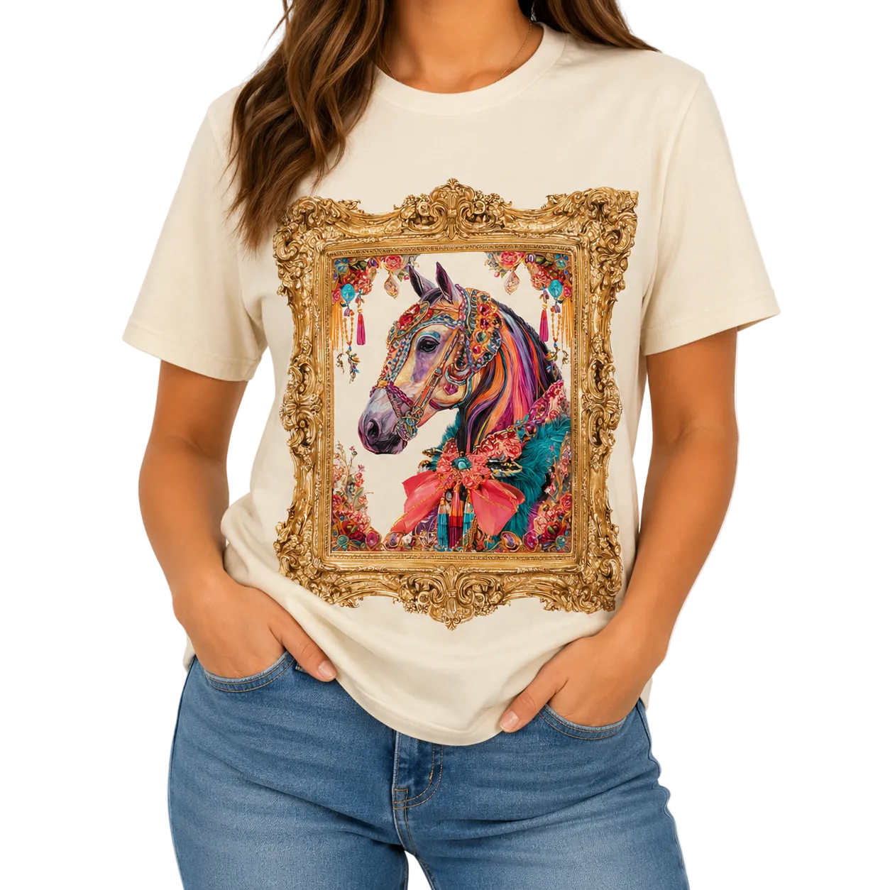 Wild Majesty T-Shirt on Natural