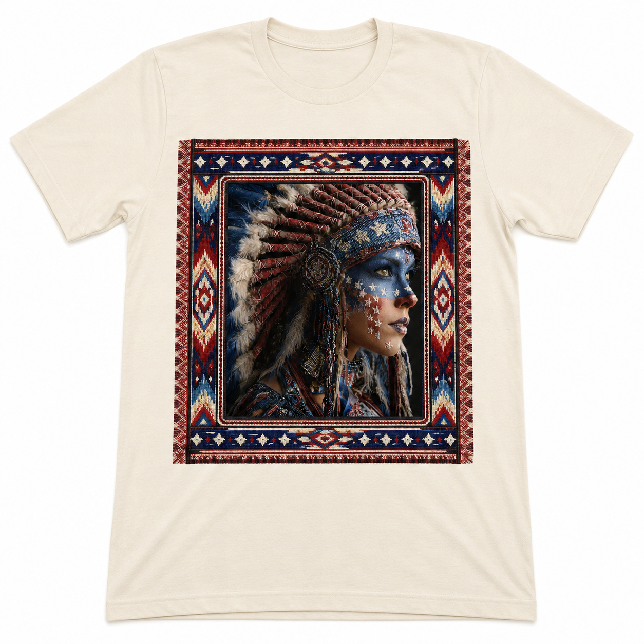 Freedom's Warrior T-Shirt on Natural