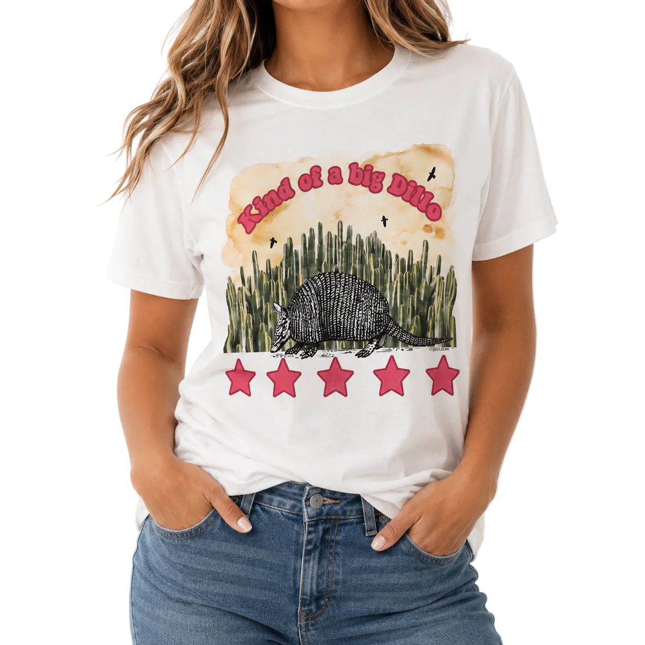 Kind of a Big Dillo T-Shirt on White