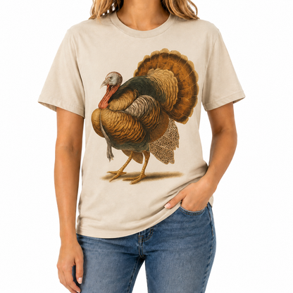 Fancy Turkey T-Shirt on Tan