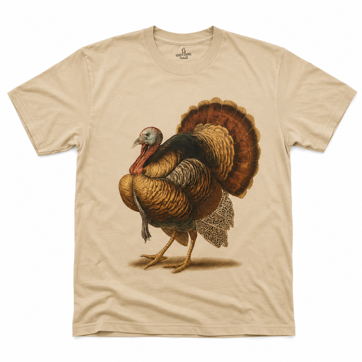 Fancy Turkey T-Shirt on Tan