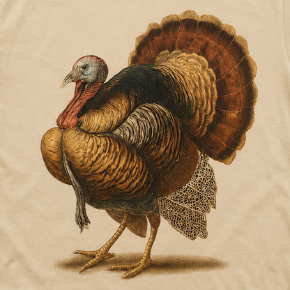 Fancy Turkey T-Shirt on Tan