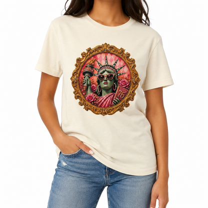 Liberty Luxe T-Shirt on Natural