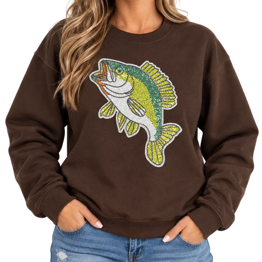 Bass Sequin Patch Sweatshirt