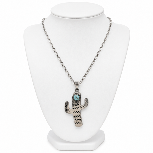 Western Cactus w/Turquoise