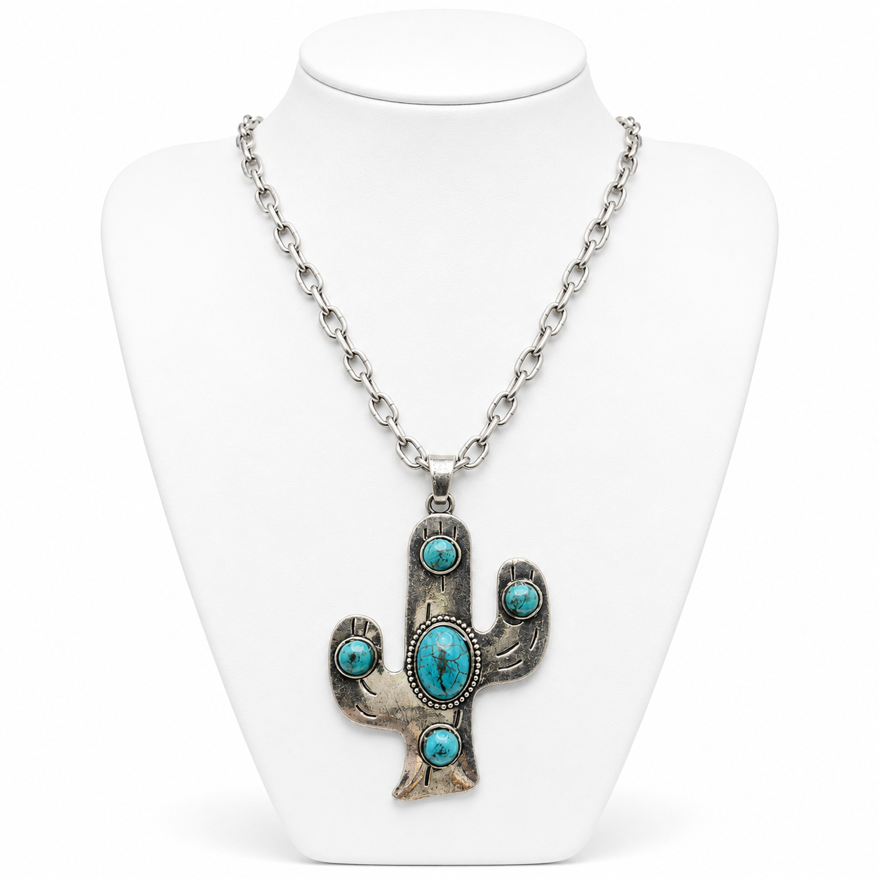 Western Cactus w/Turquoise