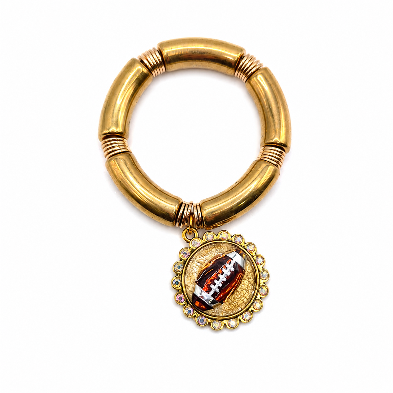 Football Charm Bracelet