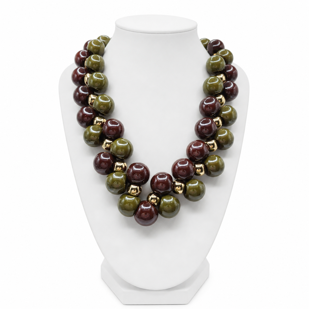 Bubblegum Cluster statement necklace-assorted colors