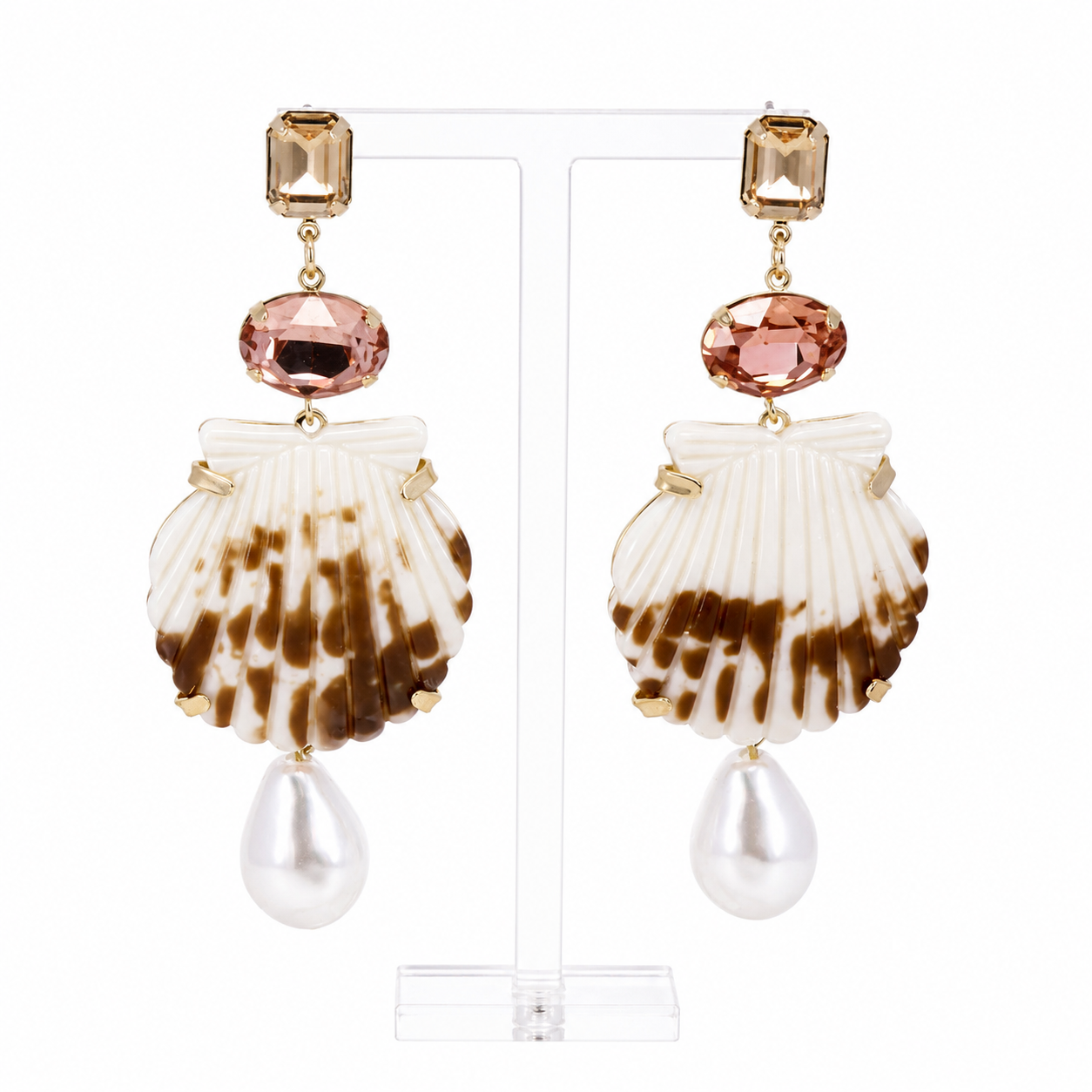 Seashell & Soiree Drop Earrings