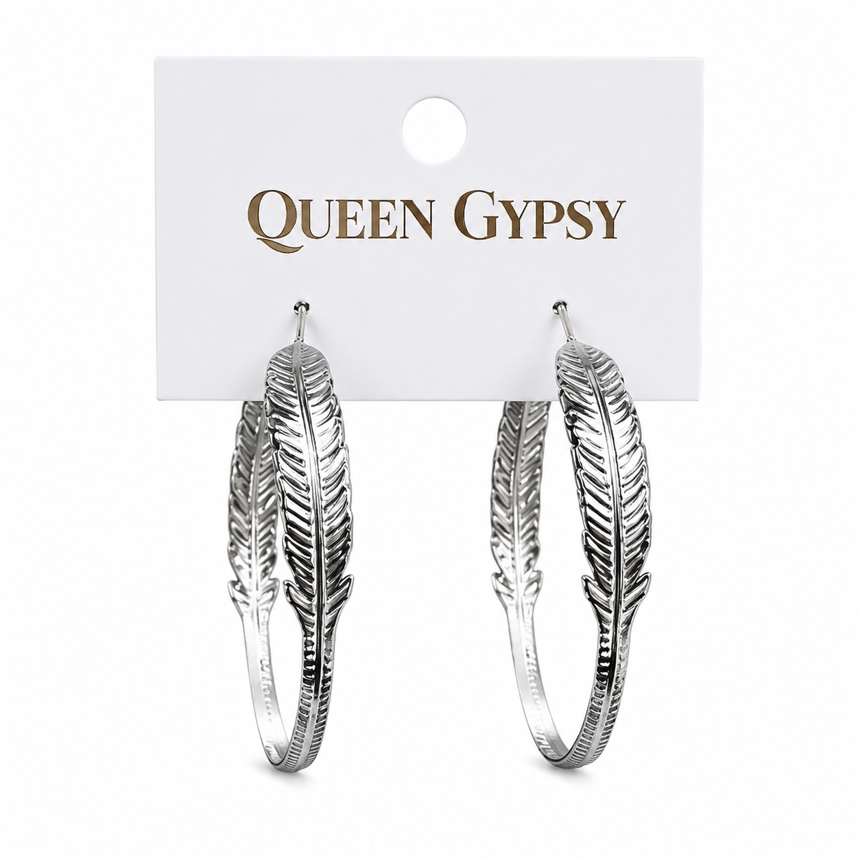 Feather Drift Hoops