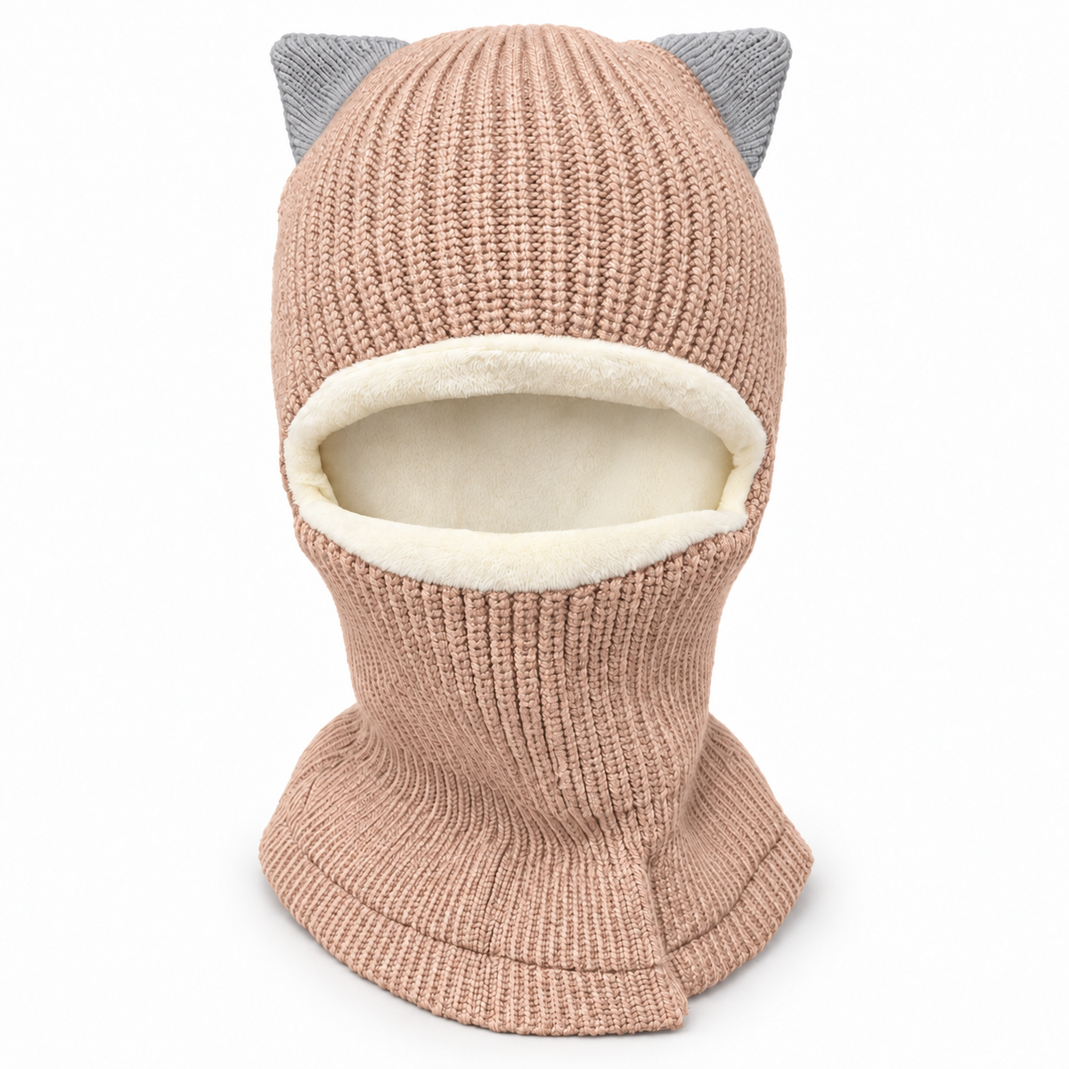 Foxy Kitty Knit Balaclava