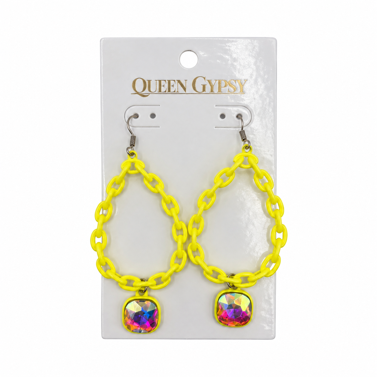 Color Pop Chain Earrings