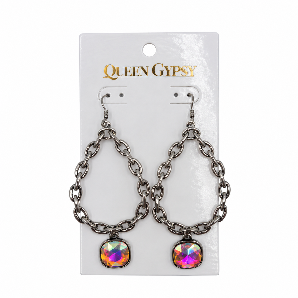 Color Pop Chain Earrings