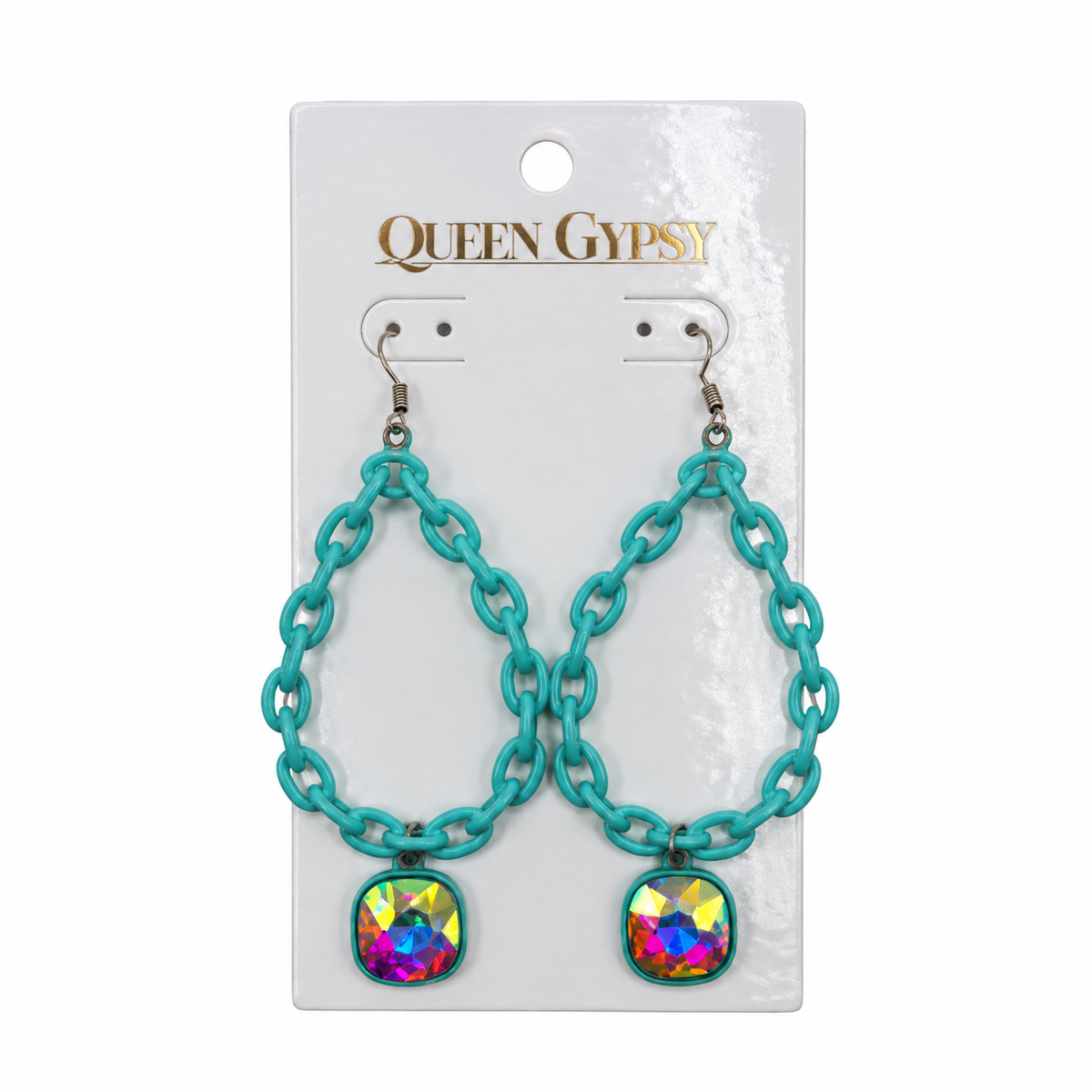 Color Pop Chain Earrings