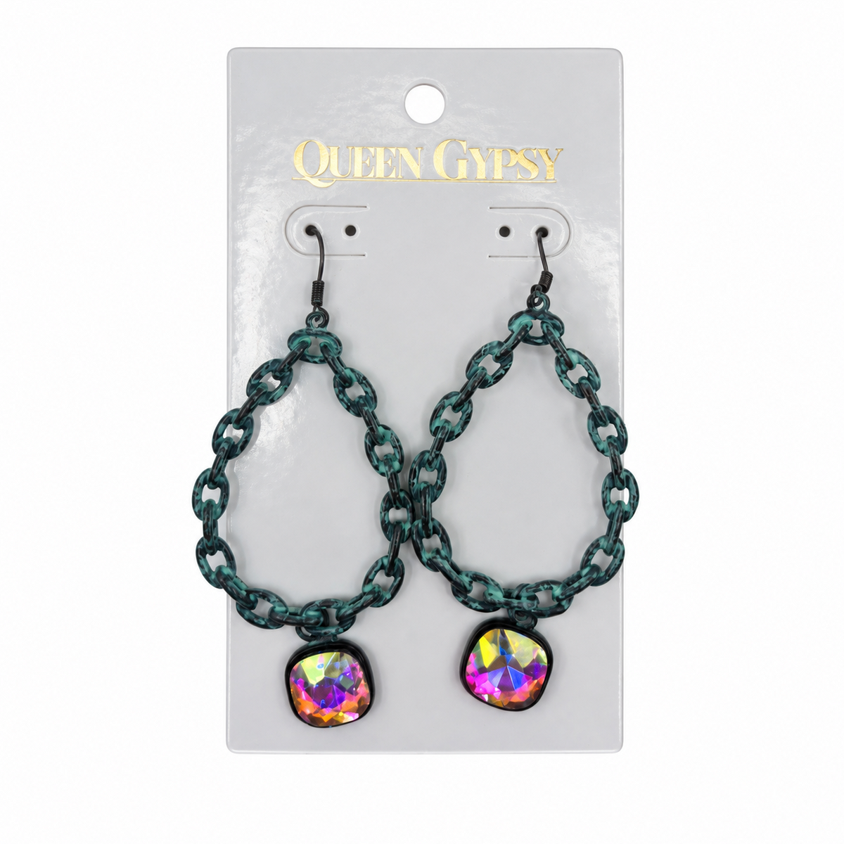 Color Pop Chain Earrings