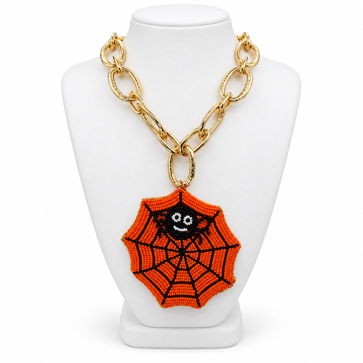 Velvet Halloween Chain Necklace