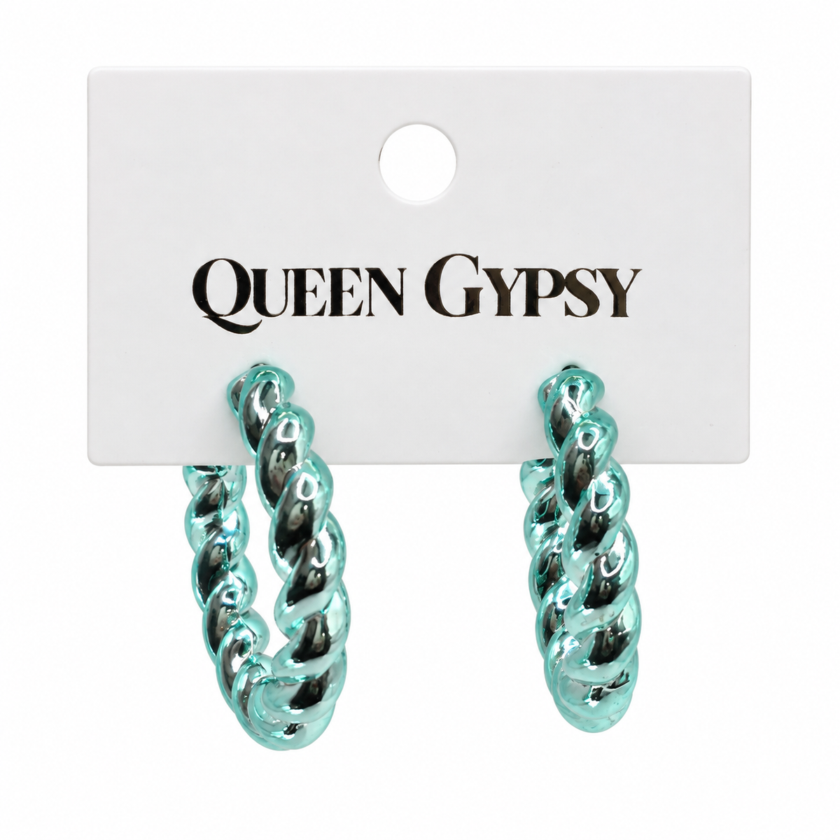 All Twisted Up Hoop Earrings