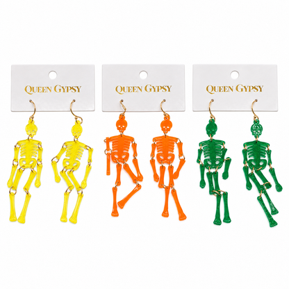 Shake Your Bones Dangle Earrings