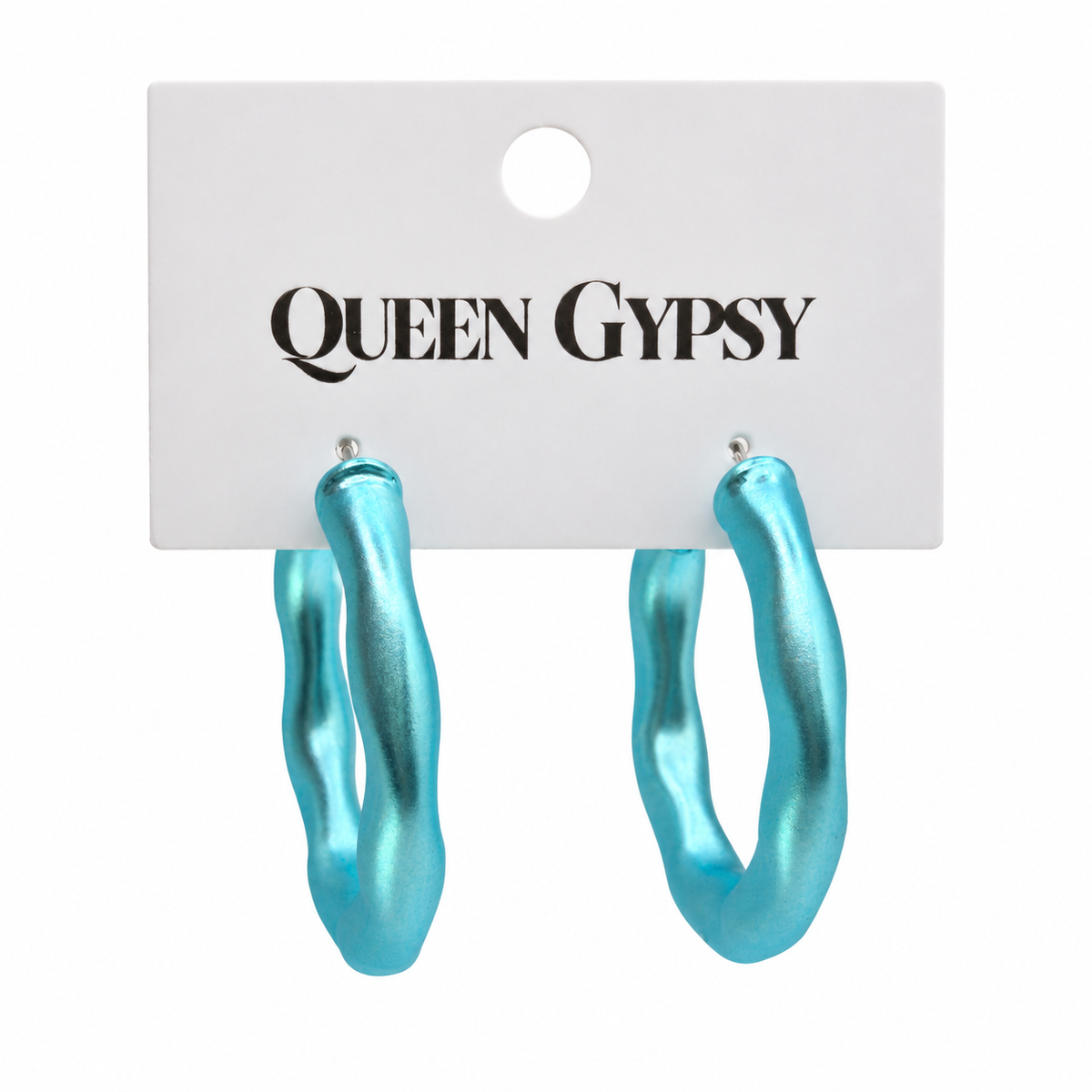 Wavy & Wild Hoop Earrings
