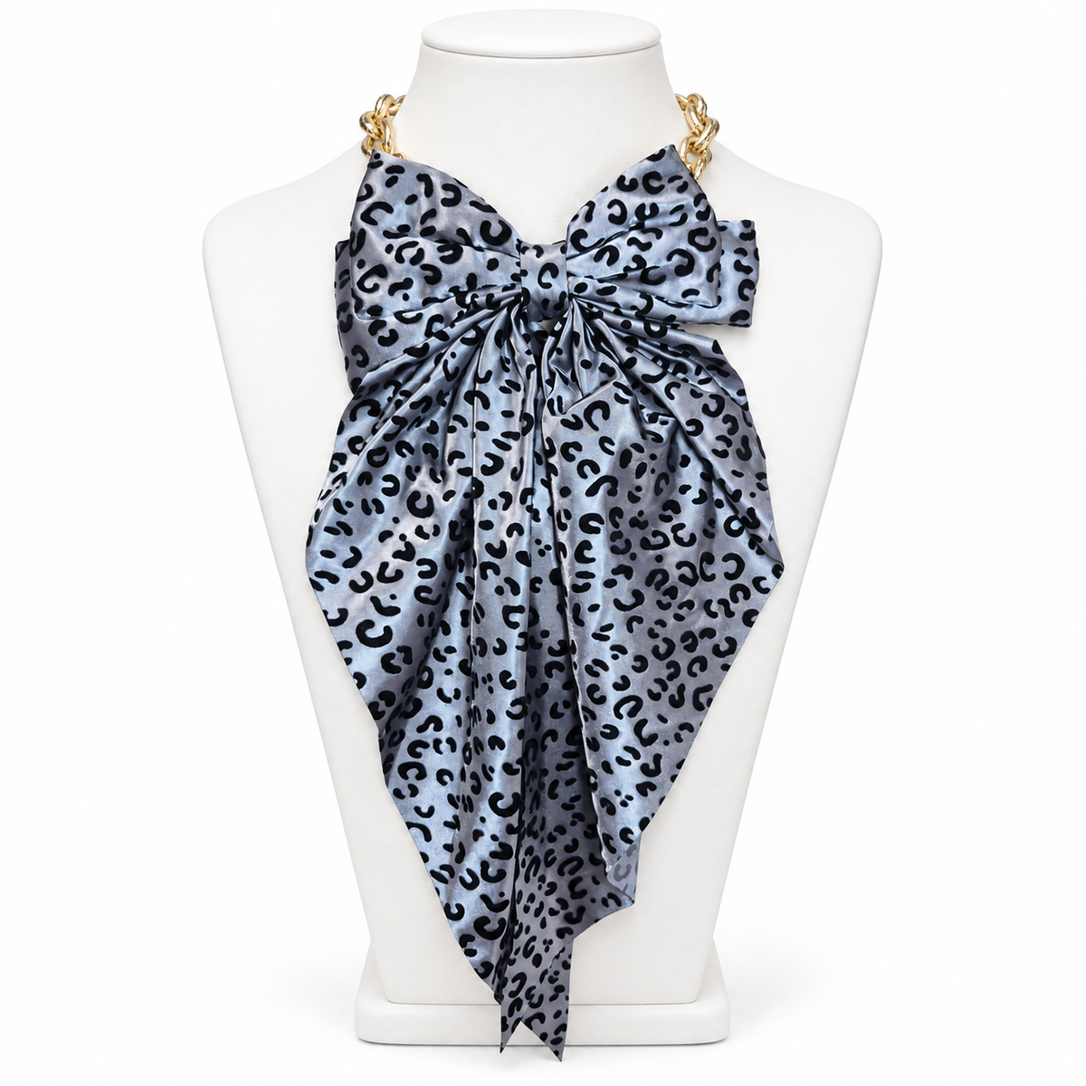 Untamed Elegance Bow Necklace