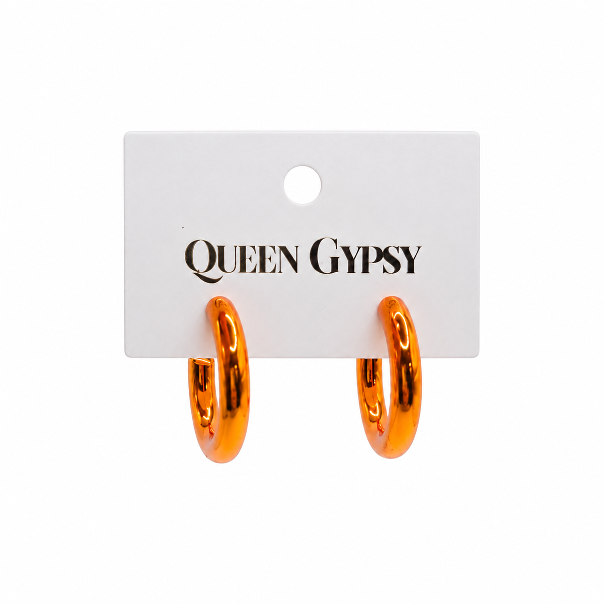 Shine-On Chunky Hoop Earrings