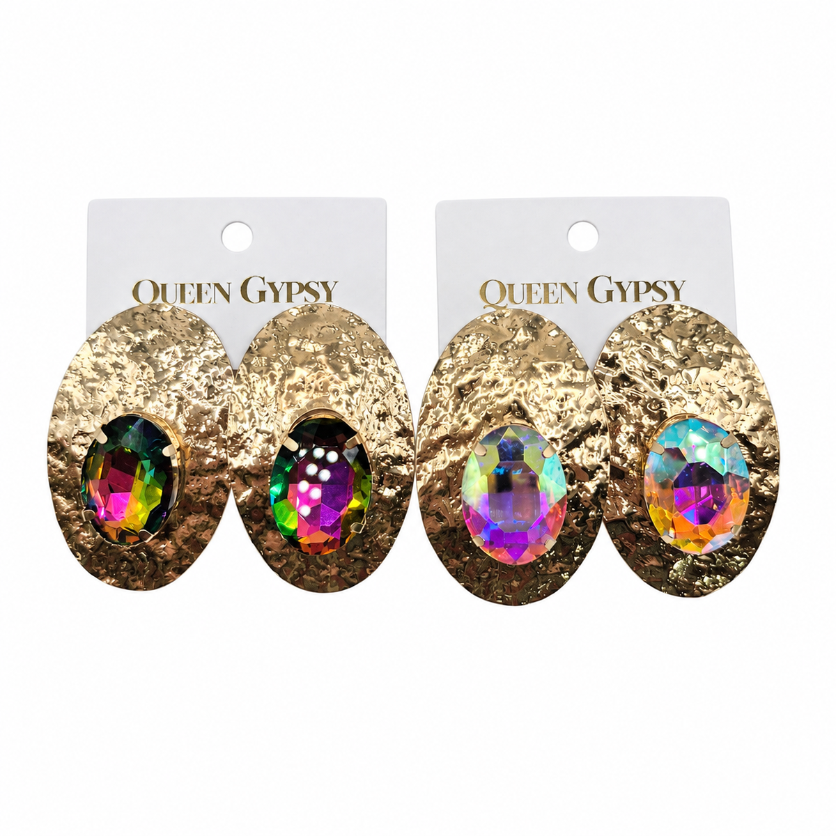 Cosmic Carnival Gold Earrings