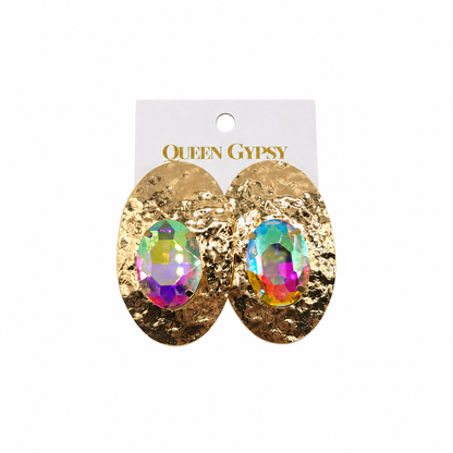 Cosmic Carnival Gold Earrings