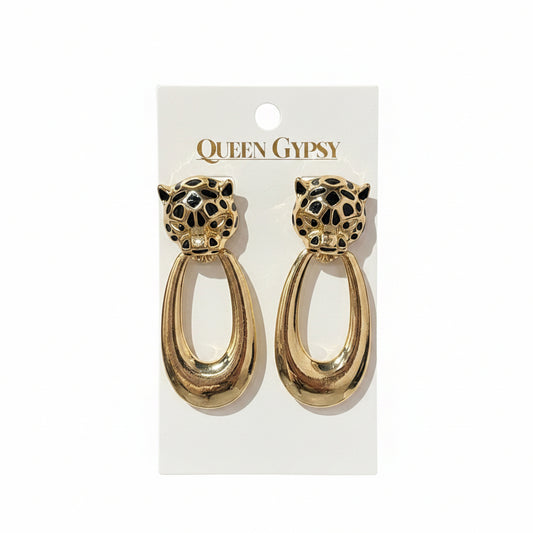 Jaguar Door Knocker earrings